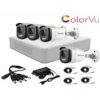Sistem supraveghere video Hikvision 4  camere 2MP ColorVU FullTime FULL HD