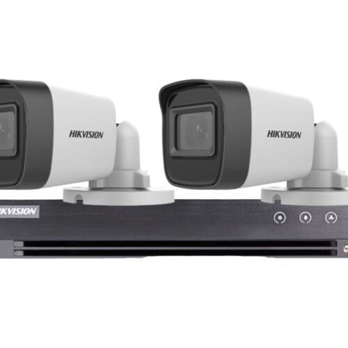 Sistem supraveghere Hikvision 2 camere 5MP