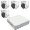 Sistem de supraveghere Hikvision 4 camere interior 5MP