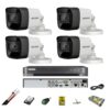 Sistem supraveghere 4 camere Hikvision 8MP