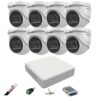 Sistem de supraveghere Hikvision 8 camere 8MP