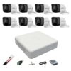 Sistem de supraveghere 8 camere Hikvision 4 in 1 8MP