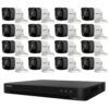 Sistem de supraveghere Hikvision 16 camere 8MP 4 in 1