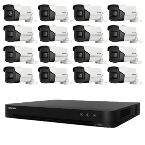 Sistem de supraveghere basic 16 Camere Hikvision 4 in 1