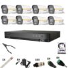 Kit de supraveghere Hikvision cu 8 camere Poc