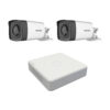 Kit de supraveghere Hikvision Turbo HD 2MP 1080P cu 2 camere IR 40